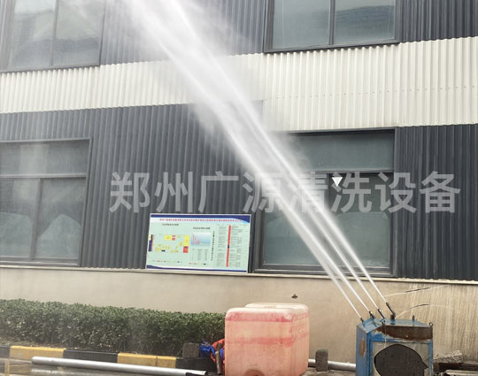 水刀引孔打桩