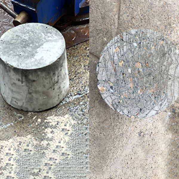 高压水混凝土拉毛